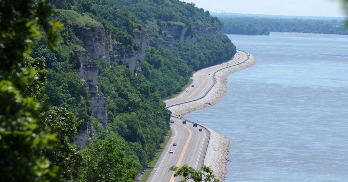 Great River Road Illinois Map Meeting Of The Great Rivers | Great Rivers & Routes
