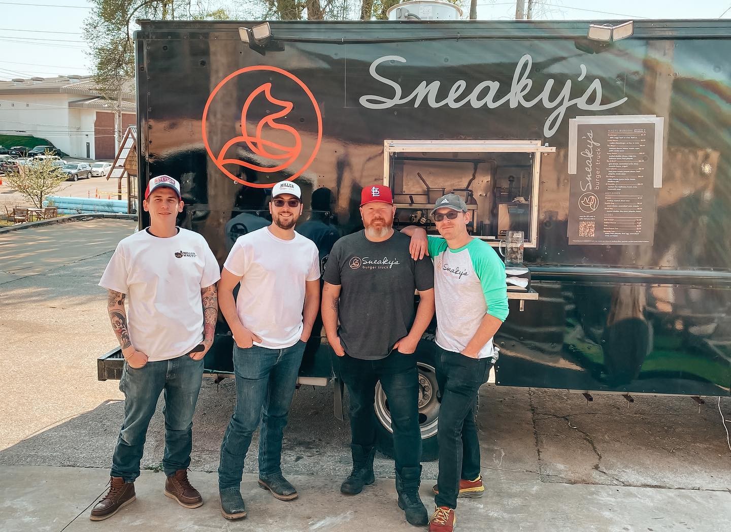 sneaky s burger truck at recess brewing share